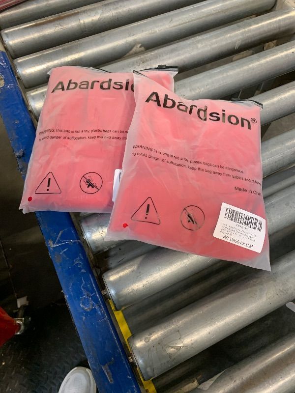 Photo 1 of 2 pcs*** Fall Basic Tops for Women Long Sleeve Scoop Neck Thermal Slim Fit Tight Cute T Shirts (Big Red, M)