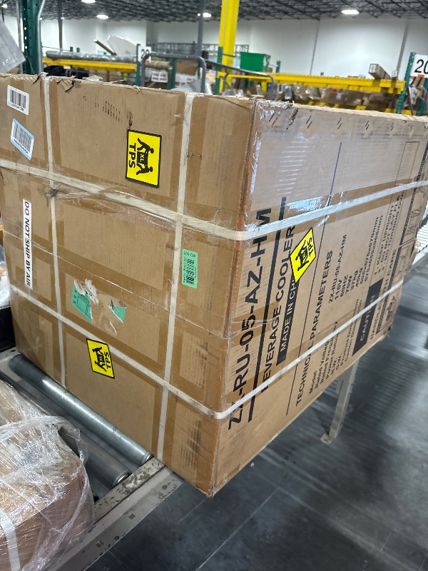 Photo 1 of **factory sealed as shown in photo**
EUHOMY 24 Inch Beverage Refrigerator, Built-in and Freestanding Beverage Cooler 180 Can, Under Counter Beverage Fridge with Stainless Steel Door, Outdoor Refrigerator for Soda, Beer, Wine
