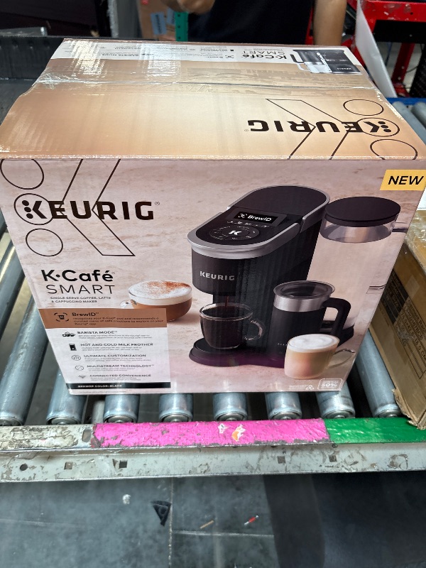 Photo 1 of ***SOLD FOR PARTS****Keurig K-Cafe SMART Single Serve K-Cup Pod Coffee Maker, Black,