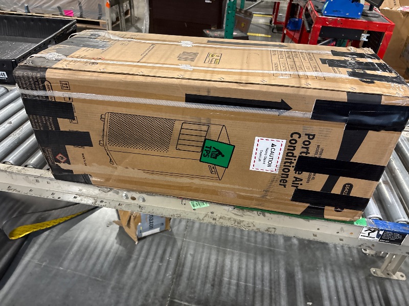 Photo 1 of [Missing drain hose/remote] ZAFRO 8,000 BTU Portable Air Conditioners, 4 Modes Portable AC Unit with Fast Cooling/Energy Efficient/Remote/24Hrs Timer for Bedroom/Dorms/Indoor Rooms, White