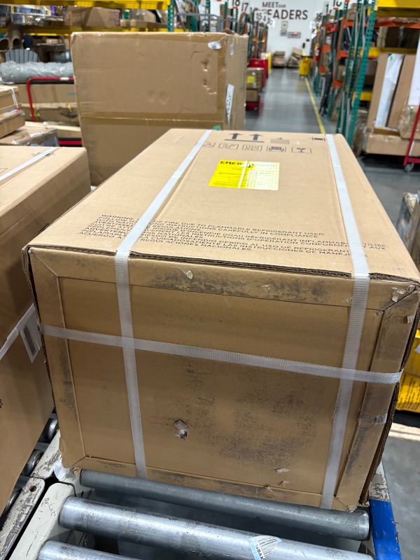 Photo 1 of **factory sealed as shown in photos**
Amazon Basics 4-In-1 Portable Air Conditioner, 13,500 BTU (ASHRAE), Cools Up to 550 Sqf, Portable AC with Cool/Heat/Dry (Dehumidifier)/Fan-Only Functions, Auto Mode, Sleep Mode, Timer, White