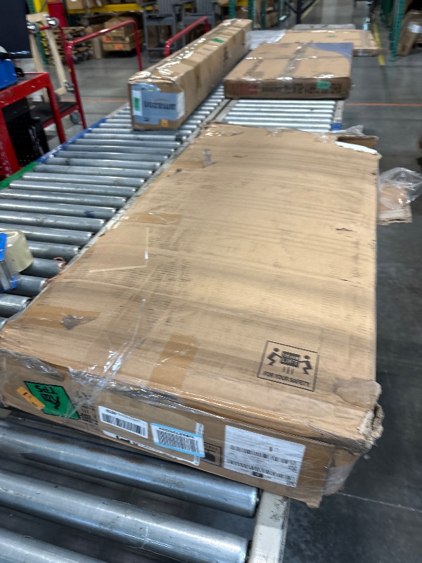 Photo 1 of [FOR PARTS ONLY] Gyfimoie Shoe Storage Cabinet with 2 Flip Drawers, Freestanding Modern Shoe Cabinets with Metal Legs, Entryway Shoe Rack with Top Storage Cubby, Narrow Hidden Shoe Organizer with Doors (White)