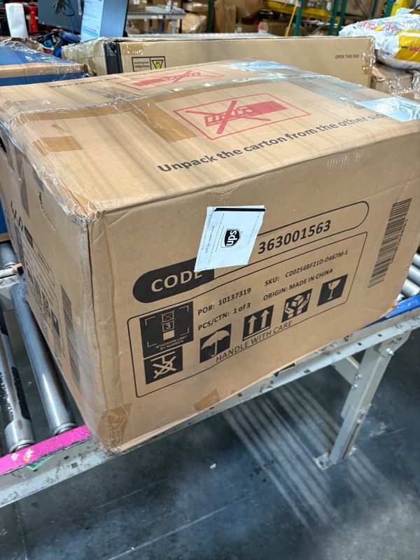 Photo 1 of **BOX 1 OF 3**
Phoenix Home Large Power Lift Recliner with Massage and Heat for Elderly, Electric Chair with USB Port, 2 Hidden Cup Holders, Dark Grey