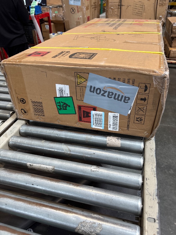 Photo 1 of **factory sealed and straps fully intact as shown in photos**
Sunny Health & Fitness Heavy-Duty Recumbent Smart Bike, Wide Cushioned Seat & Back, Cycling Workout Machine, Bicycle Exercise for Adult/Seniors at home, Exclusive Free SunnyFit App Bluetooth Li