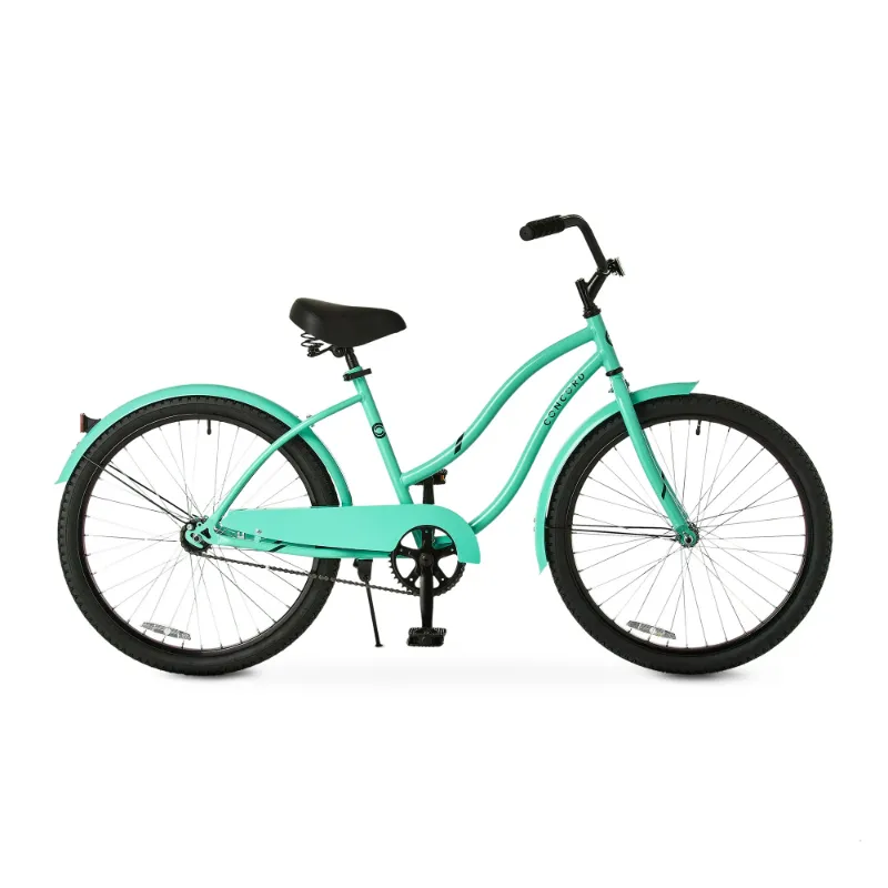 Photo 1 of *** AS IS / FINAL SALE - NO RETURNS ***Concord 24" Pacifica Cruiser Bike, Fits Riders 4'8" - 5'8", Pastel Green, Women's

