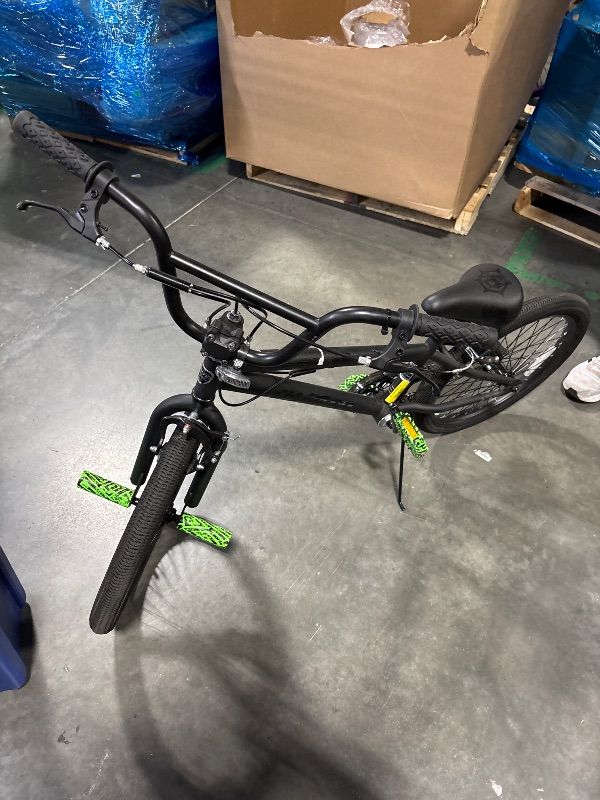 Photo 1 of *** AS IS / FINAL SALE - NO RETURNS ***20" Kent Chaos BMX Bicycle, Fits Rider 4'2" - 5', 0", Hydro Dip Matte Black, Child, Unisex

