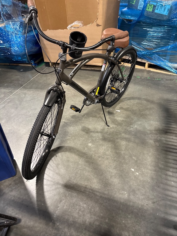 Photo 1 of *** AS IS / FINAL SALE - NO RETURNS ***26" Kent Bayside Cruiser Bicycle, Fits Rider 5'2"-5/10", Gray, Adults, Unisex

