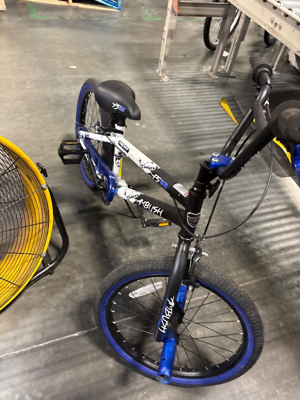 Photo 1 of *** AS IS / FINAL SALE - NO RETURNS ***20" Kent Ambush BMX Bicycle, 20" Wheels, Child Ages 7-14 Years, Blue

