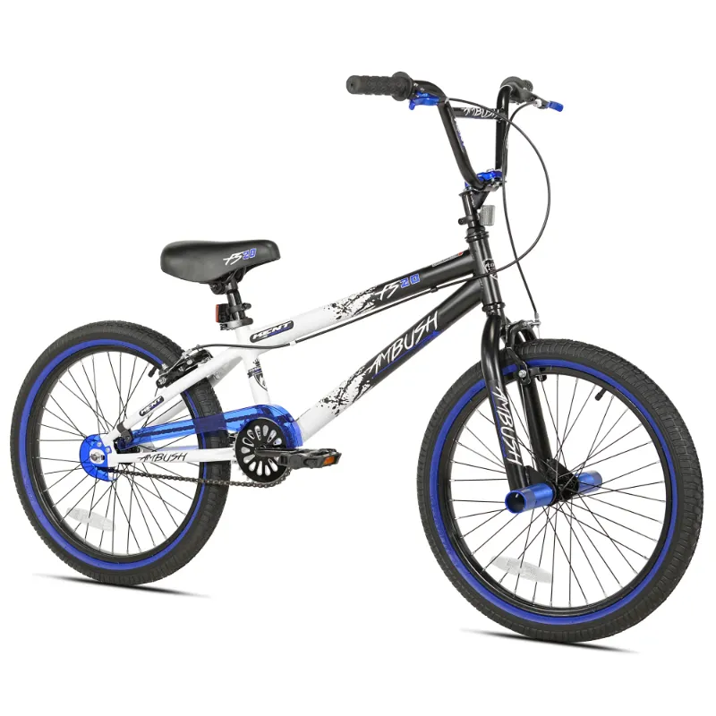 Photo 1 of *** AS IS / FINAL SALE - NO RETURNS ***20" Kent Ambush BMX Bicycle, 20" Wheels, Child Ages 7-14 Years, Blue

