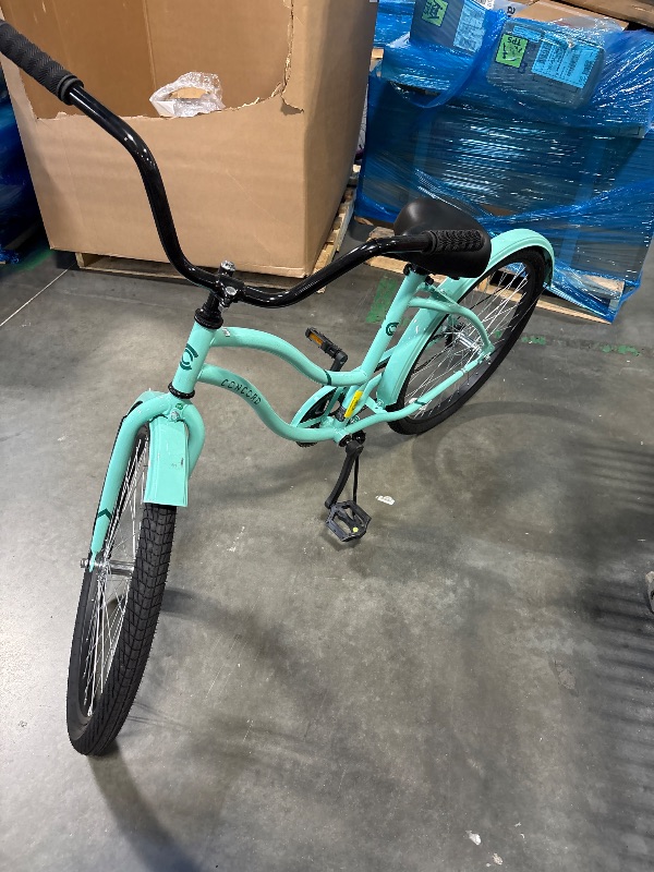 Photo 1 of *** AS IS / FINAL SALE - NO RETURNS ***24" Concord Pacifica Cruiser Bicycle, Fits Riders 4'6" - 5'6", Teen, Unisex, Sea Green

