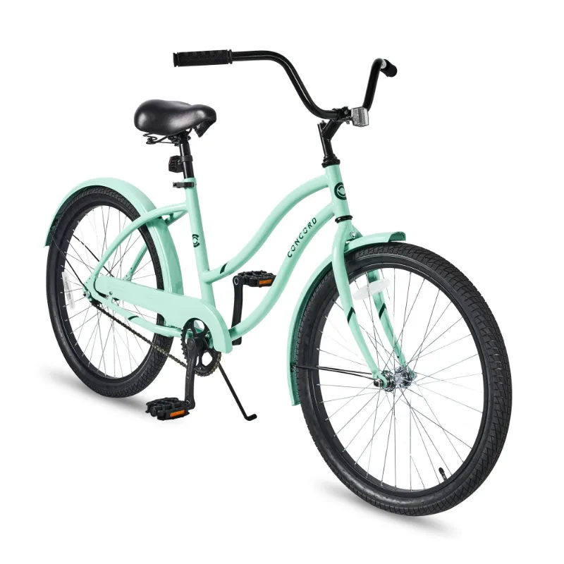 Photo 1 of *** AS IS / FINAL SALE - NO RETURNS ***24" Concord Pacifica Cruiser Bicycle, Fits Riders 4'6" - 5'6", Teen, Unisex, Sea Green

