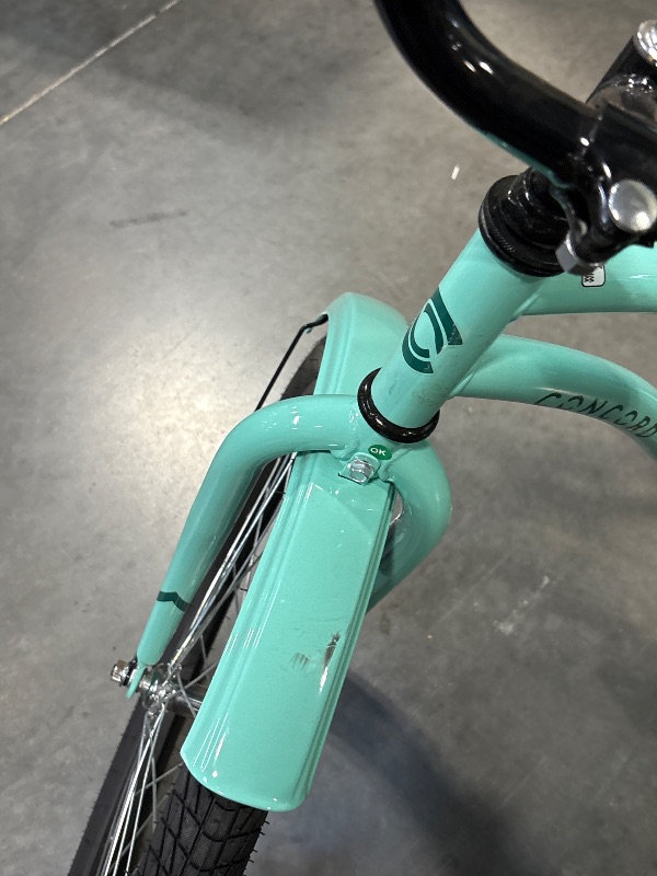 Photo 1 of *** AS IS / FINAL SALE - NO RETURNS ***24" Concord Pacifica Cruiser Bicycle, Fits Riders 4'6" - 5'6", Teen, Unisex, Sea Green

