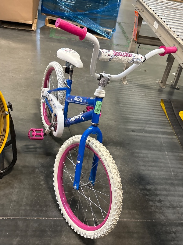 Photo 1 of *** AS IS / FINAL SALE - NO RETURNS ***Huffy Sea Star Kids Bike, 20" Wheels, Ages 5-12 Years, Streamers, Blue/Pink, Girls

