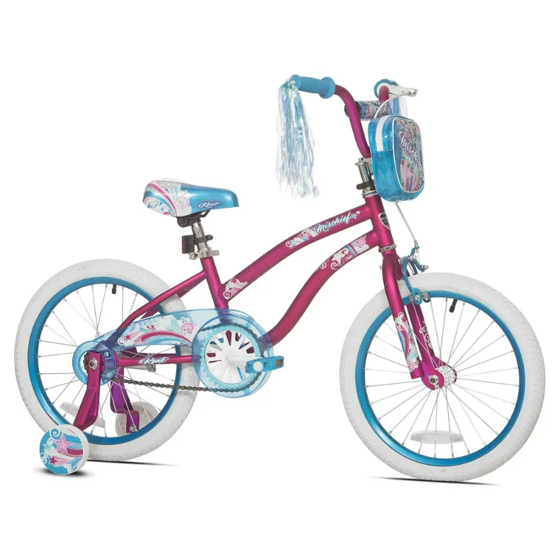 Photo 1 of *** AS IS / FINAL SALE - NO RETURNS ***18" Kent Mischief Bike, Fits Rider 3'2"-4'2", Pink/Blue, Child, Unisex


