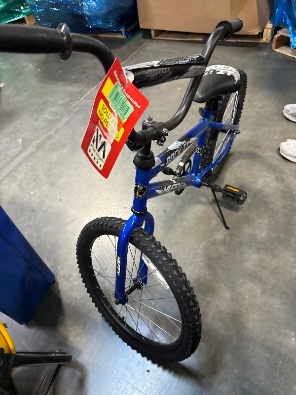Photo 1 of *** AS IS / FINAL SALE - NO RETURNS ***Huffy 20" Rock It Kids' Bike, Fits Riders 3'7" - 4'7", Blue, Child, Boys

