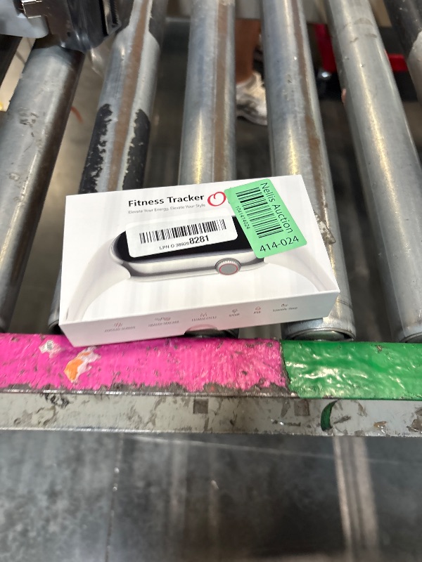 Photo 1 of ***BROKEN STRAP**
FITVII Ole Fitness Tracker with 24/7 Heart Rate and Blood Pressure Monitor, Blood Oxygen Sleep Tracking Step Calories Counter IP68 Waterproof Activity Tracker for Women Men