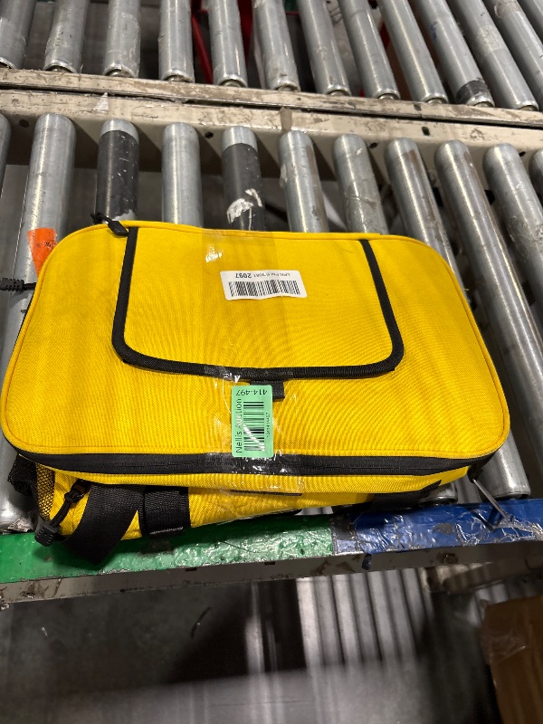 Photo 1 of **EXTERIOR IS DIRTY** BALEINE Extra Large Soft Cooler Bag, Portable Leakproof Cooler, 40/60 Cans Volume for Beach, Camping, Kayaking, Travel, and Road Trips (9.5 Gallon, Yellow)