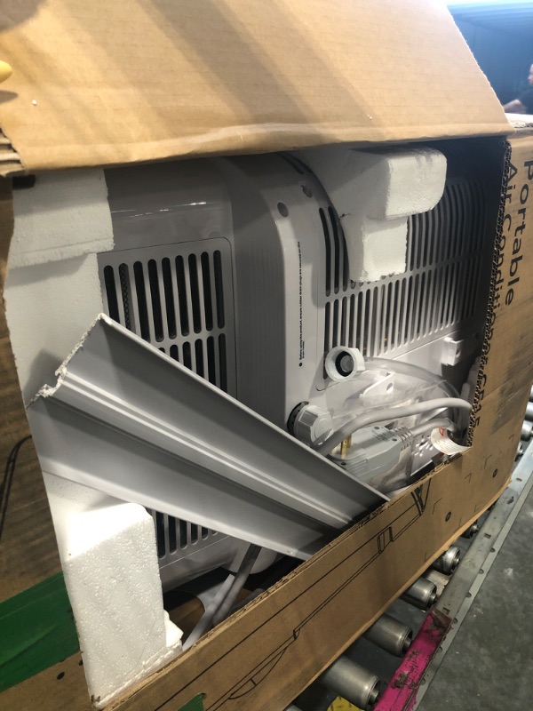 Photo 1 of **MISSING REMOTE**15,000 BTU Portable Air Conditioner, 3-in-1 Potable AC Unit with Dehumidifier & Fan, Sleep Mode, Remote & LED Panel, Cools 850 Sq.Ft., Quiet, White Top