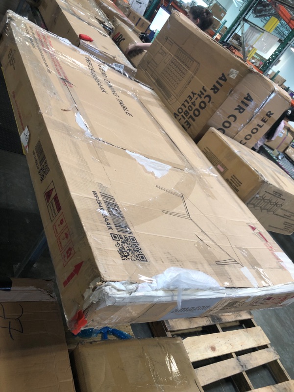 Photo 1 of ****PARTIAL SET, TABLE ONLY**** ERYE 6 Pieces Classic Traditional Upholstered Dining Room Furniture Sets Include 1 Table&4 Chairs&Bench for Home Apartment Kitchen & Diningroom Living Space Breakfast, Lunch Dinner