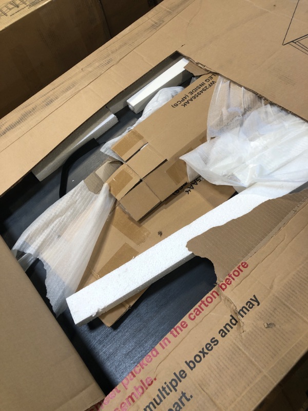 Photo 1 of ****PARTIAL SET, TABLE ONLY**** ERYE 6 Pieces Classic Traditional Upholstered Dining Room Furniture Sets Include 1 Table&4 Chairs&Bench for Home Apartment Kitchen & Diningroom Living Space Breakfast, Lunch Dinner