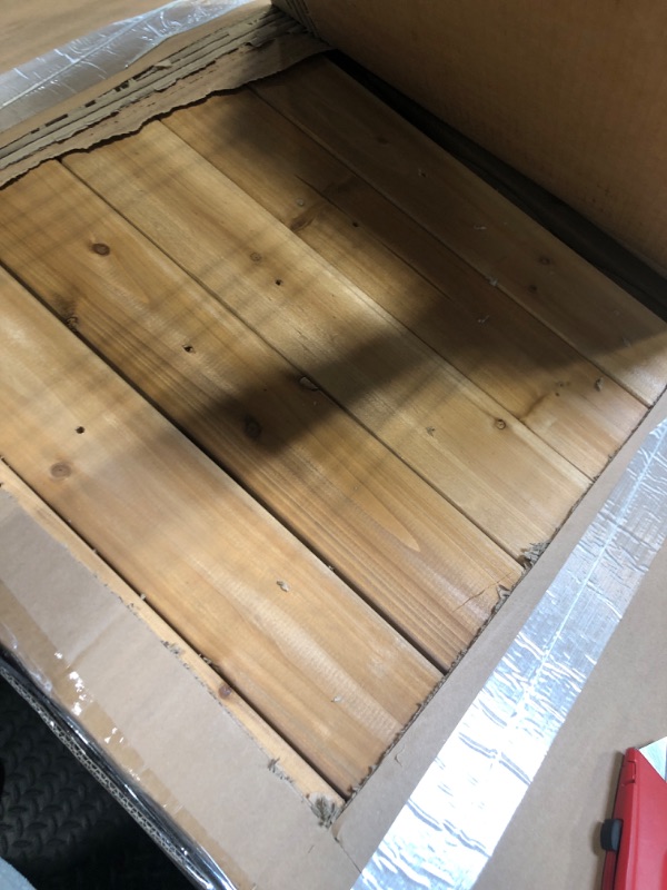 Photo 1 of **PARTIAL SET!!!***
Backyard Discovery Lakewood Cedar Wood Swing Set with Wave Slide, Clubhouse, Playhouse, Snack Bar Window, Picnic Area, Belt Swings, Trapeze, Full Front Door, Windows, Step Ladder, Outdoor Playset