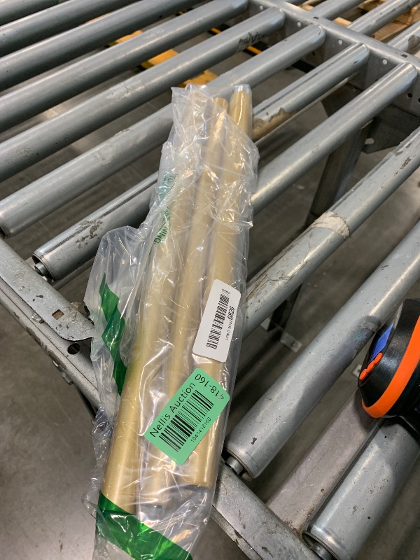 Photo 1 of **RODS ONLY***TANGWIN Gold Farmhouse Curtain Rods for Windows:18-45 Inch Adjustable Curtain Rod for Bedroom Living Room,Heavy Duty Decorative Rustic Drapery Rods with Vintage Swan Finials Easy Install,Brass Gold