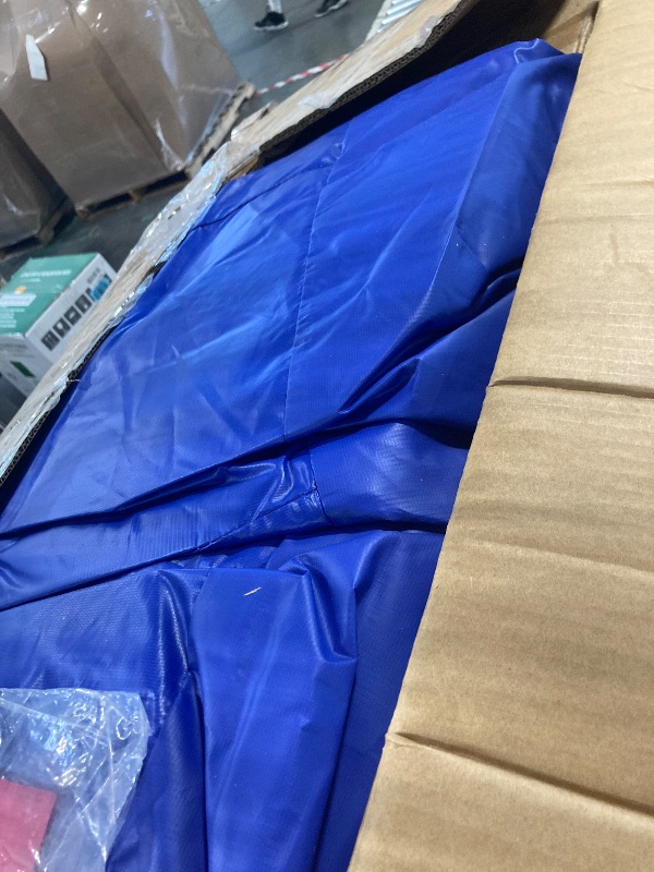 Photo 1 of 16FT Commercial Kids Bounce House with Blower, 100% PVC Inflatable Kids Jumper Bounce House with 2 Slides, Ball Pit, Tunnels, Climbing, 6 in 1 Bounce House Obstacle Course 16x12x10ft
