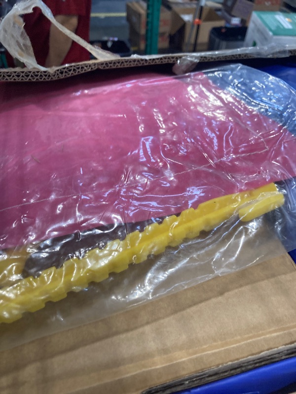 Photo 1 of 16FT Commercial Kids Bounce House with Blower, 100% PVC Inflatable Kids Jumper Bounce House with 2 Slides, Ball Pit, Tunnels, Climbing, 6 in 1 Bounce House Obstacle Course 16x12x10ft
