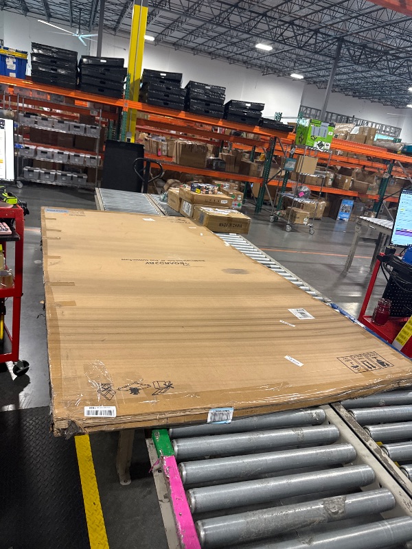 Photo 1 of ***BIG ITEM PROVISION MAY BE NECCESSARY****Board2by Extra Large Cork Bulletin Board 96" X 48", Black Aluminum Framed 8'x4' Corkboard for Wall, Wall Mounted Notice Pin Board with 18 Push Pins for School, Home & Office