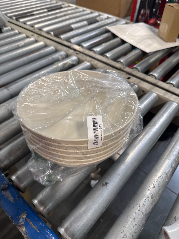 Photo 1 of 10inches Large Pasta Bowls Set of 6-65oz Wheat Straw Bowls,Bowl Plates,Large Plastic Bowls Reusable for Pasta,Salad,Soup,Unbreakable & Lightweight Bowls for Kitchen,Dishwasher Safe,BPA-Free(Beige)