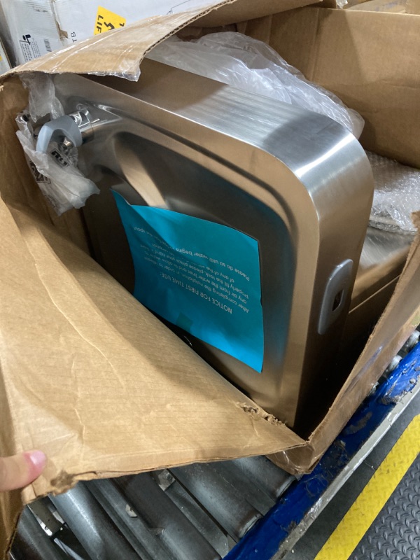 Photo 1 of Avalon Wall Mounted Water Fountain with Bottle Filling Station, High Capacity Cooling, Sensor Dispensing, Self Cleaning, Digital Bottle Counter Display, Dual Filtration, ADA Compliant