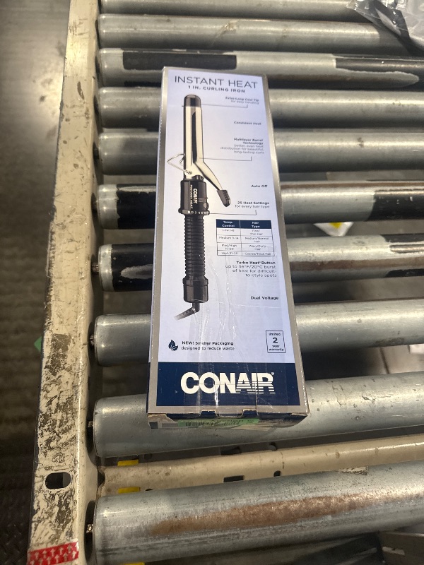 Photo 1 of ***VERY USED*** Conair Instant Heat 1-Inch Curling Iron, 1-inch barrel produces classic curls – for use on short, medium, and long hair