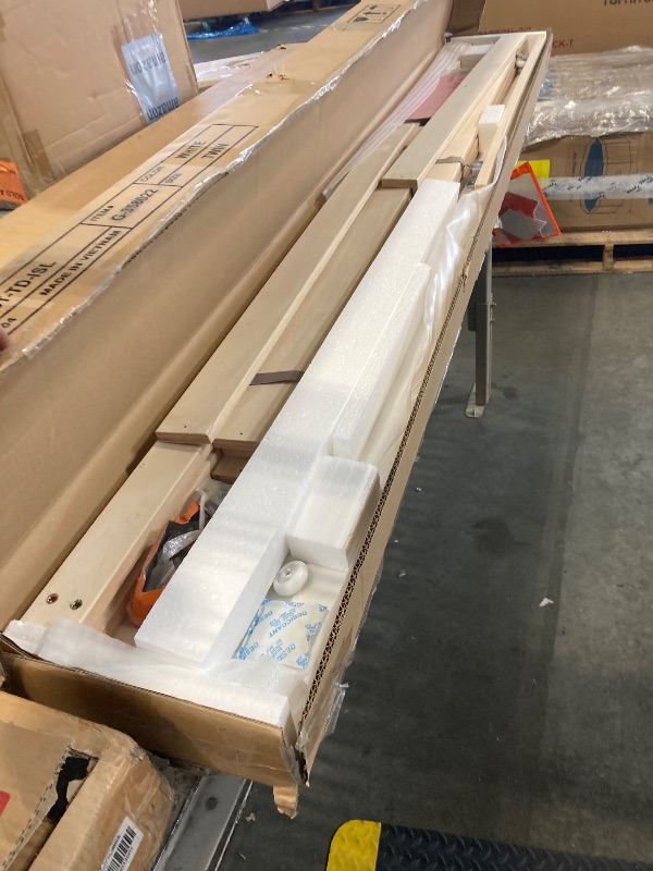 Photo 1 of ***BOX 2 OUT OF 3 -- MISSING HARDWARE****
AFI, Acadia Twin Size Wood Daybed Frame with Twin Trundle, White