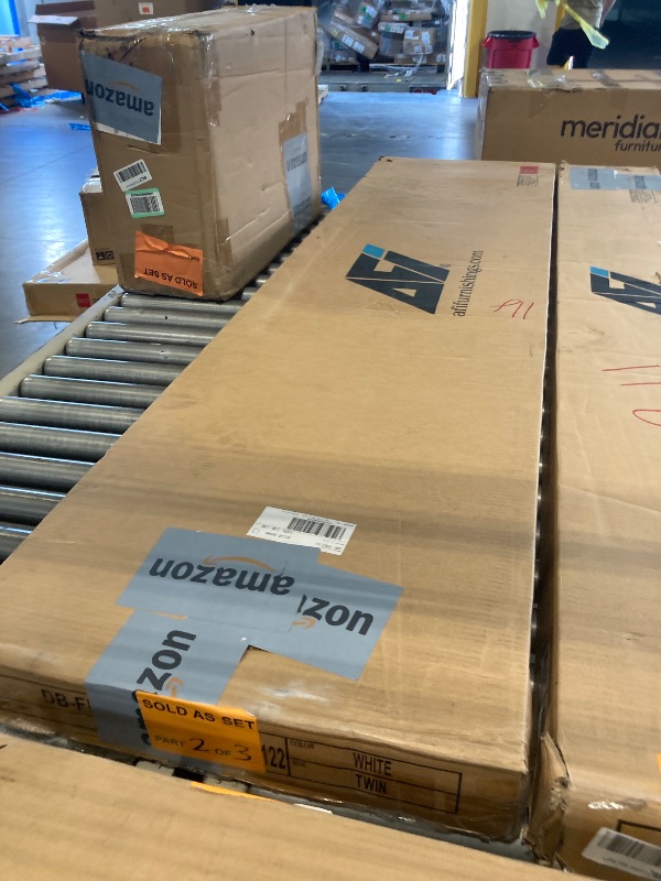 Photo 1 of ***BOX 2 OUT OF 3 -- MISSING HARDWARE****
AFI, Acadia Twin Size Wood Daybed Frame with Twin Trundle, White