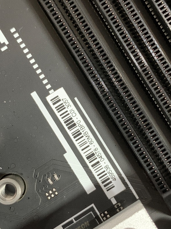Photo 1 of ***(NO RETURNS OR REFUNDS/ FOR PARTS ONLY/ NON FUNCTIONAL)***
ASUS ROG Strix B650-A Gaming WiFi 6E AM5 (LGA1718) Ryzen 7000 Motherboard(12+2 Power Stages,DDR5,3xM.2 Slots,PCIe® 4.0, 2.5G LAN,WiFi 6E,USB 3.2 Gen 2x2 Type-C® Port)