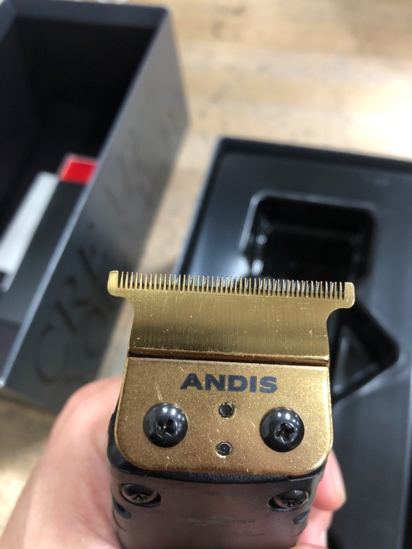 Photo 1 of Andis 74150 GTX-EXO Professional Cord/Cordless Lithium, Beard & Hair Trimmer, Charging Stand
