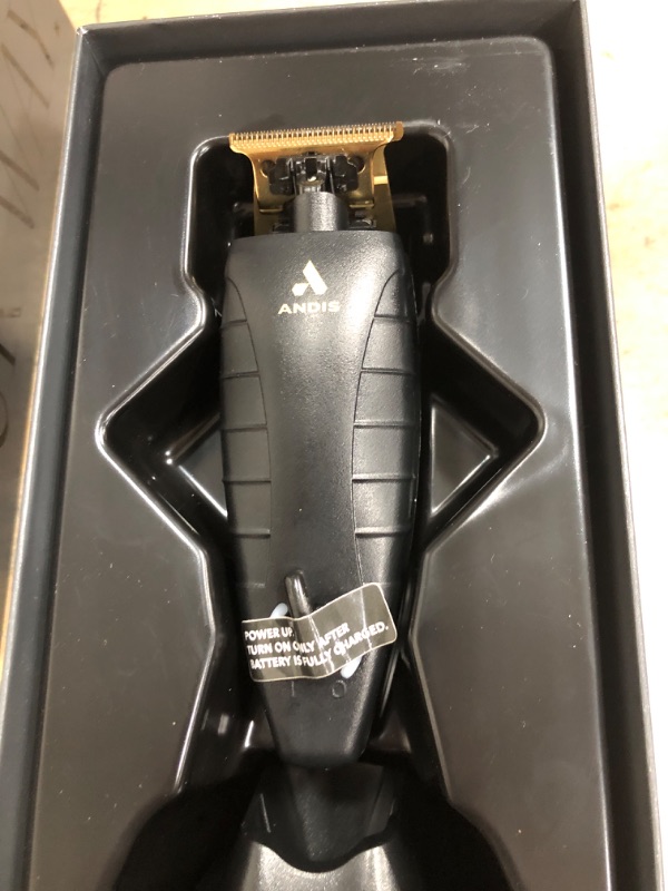 Photo 1 of Andis 74150 GTX-EXO Professional Cord/Cordless Lithium, Beard & Hair Trimmer, Charging Stand
