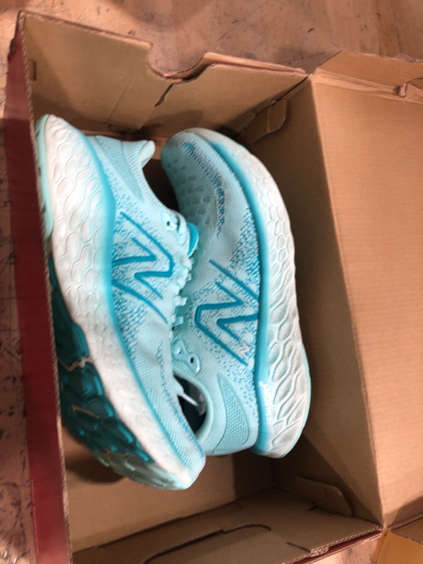 Photo 1 of New Balance Women's Fresh Foam X 1080 V12 Running Shoe, Bright Cyan/Virtual Blue, 7.5 Wide