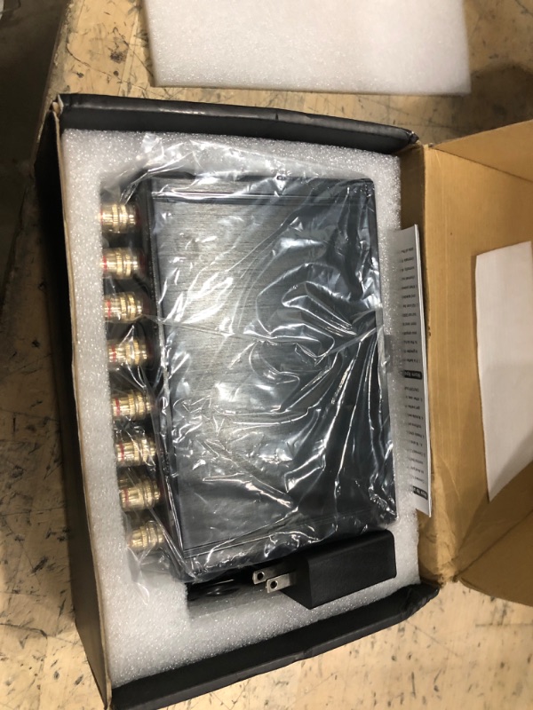 Photo 1 of Douk Audio VU3 Dual Analog VU Meter, 2-Way Amplifier Switch, Speaker Selector, Amp Audio Switcher Box with DB Panel Display