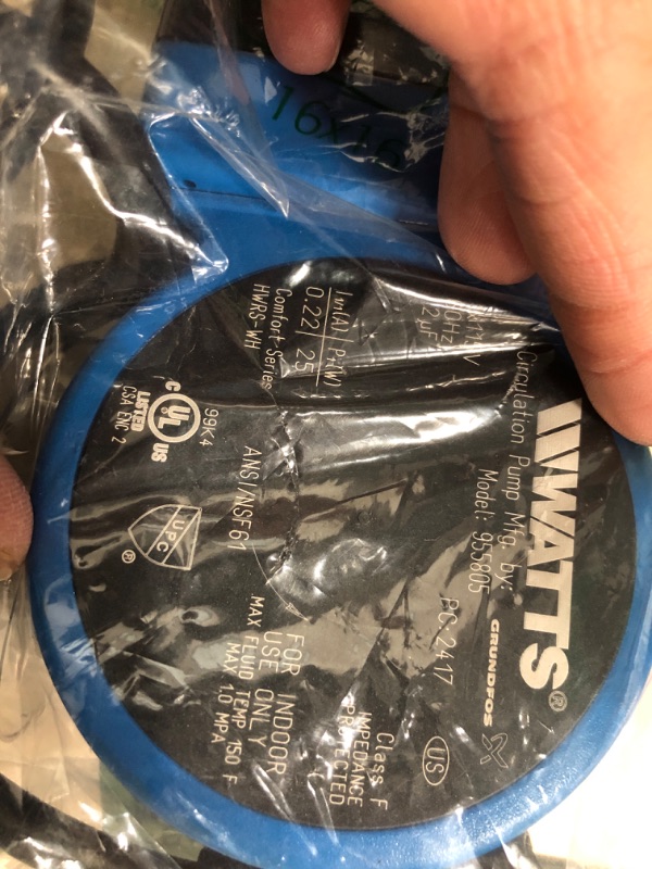 Photo 1 of Watts Heat H2O Hot Water Recirculation System w/Programmable Timer, Instant Hot Water, 3 Year Warranty, Pump, 2 Adapters, Sensor Valve, Mounting Screws, 2 Supply Lines, Easy DIY Install (0955805)