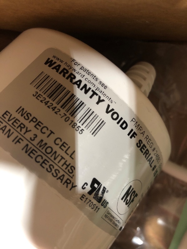 Photo 1 of Hayward W3T-CELL-15 TurboCell Salt Chlorination Cell for In-Ground Swimming Pools up to 40,000 Gallons