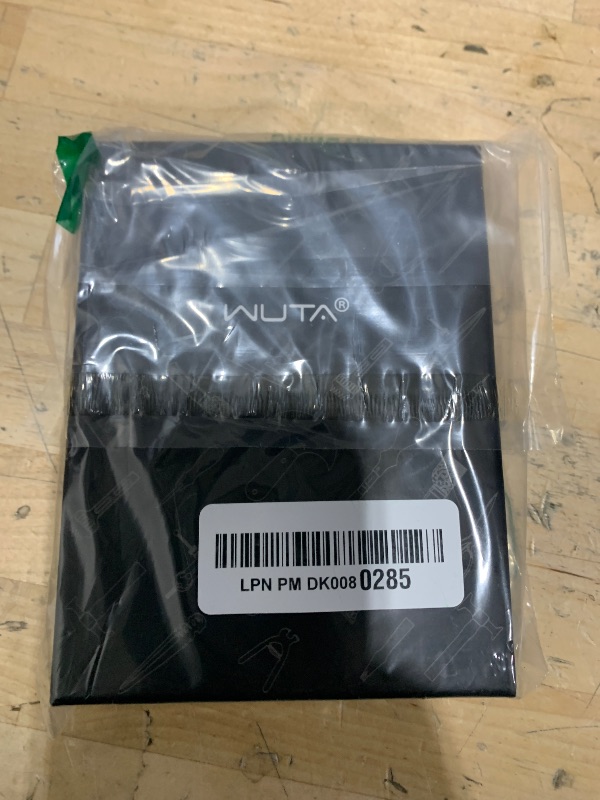 Photo 1 of WUTA Removable Head Hole Punch Leather Chisel Stitching Professional Working Hand Tool Round Hole Puncher Leather Craft Chisel DIY Leather Tools 2nd Gen 3.85mm-(2+6)