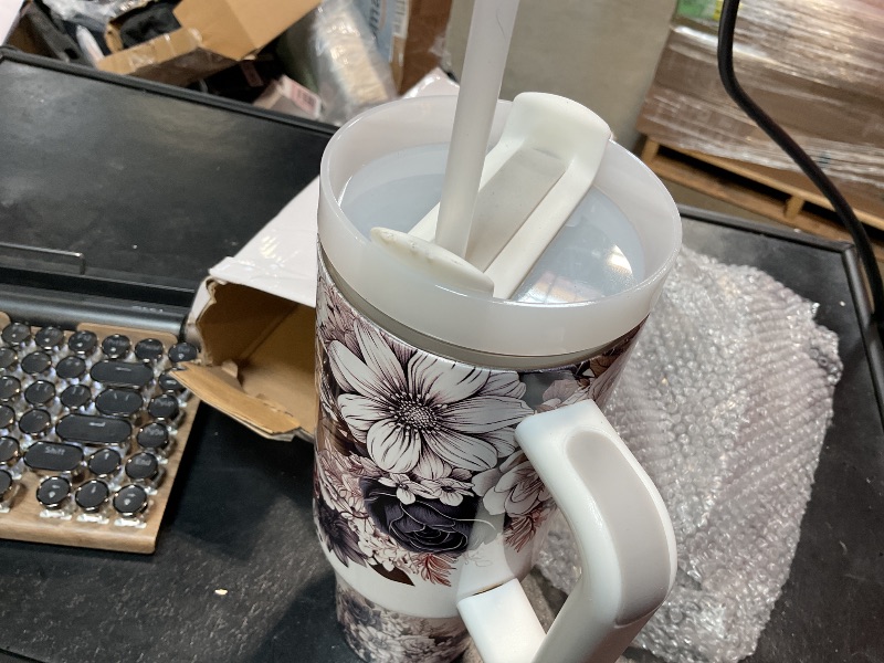 Photo 1 of Mothers Day Tumbler, Gifts for Mom from Daughter, Birthday Gifts for Mom Tumbler with Lid and Straw Travel Coffee Mug 40oz Double Wall Vacuun Insulated Cup
