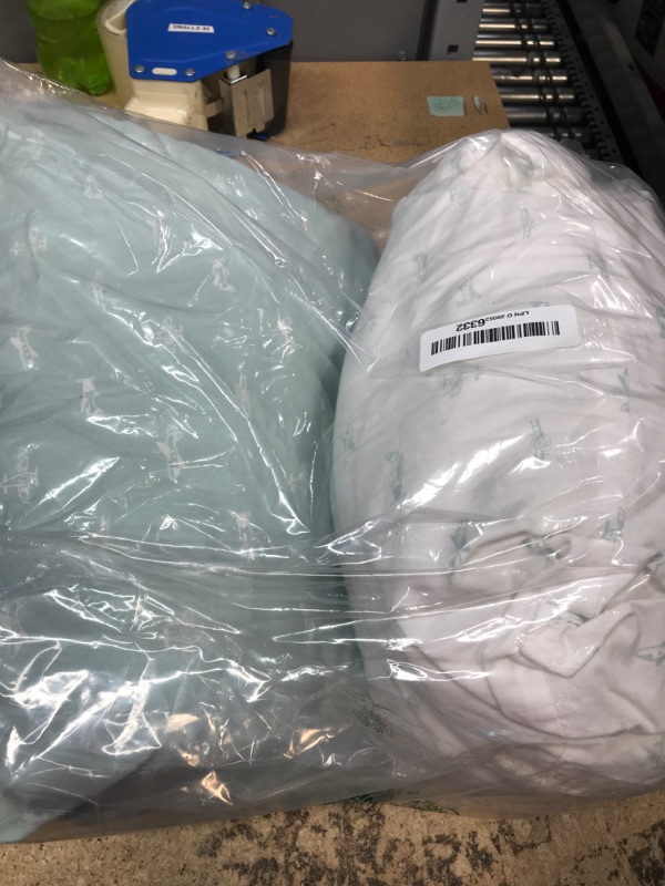 Photo 1 of 2-Pack Toddler Pillow 13x18 - Soft Organic Cotton Kids Travel Bed Pillows for Sleeping, School, Nap, Machine Washable, Toddlers 2 to 5, Pillowcase Sold Separately (Planes)