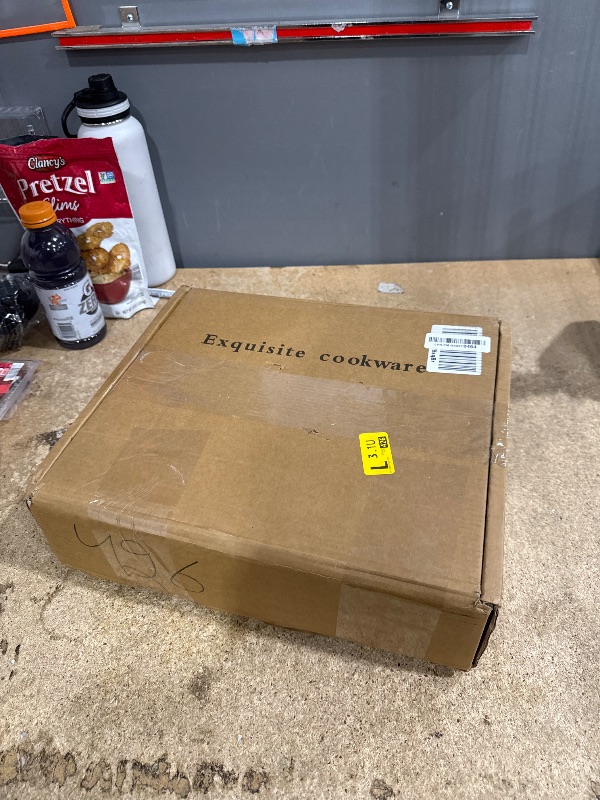 Photo 1 of UFEH Enameled Cast Iron Dutch Oven, 3.8 Quart Dutch Oven Pot with Lid, Non Stick Dutch Oven Cast Iron Pot, Round Oven Safe up to 500°F for Marinate, Cook, Bake, Refrigerate and Serve – Cream White