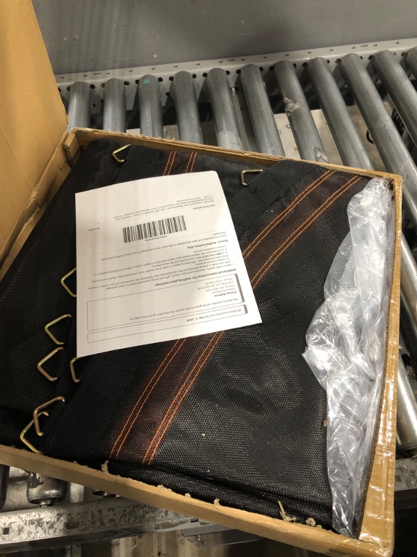 Photo 1 of Doyuee Trampoline Mat Replacement?The Mat Fits 14FT Trampoline Frame Use 96 Pieces 8.5" Springs(Spring Not Include)?Jumping Mat Diameter(143.7in/11.97ft) with 96 Rings?14ft Trampoline Mat