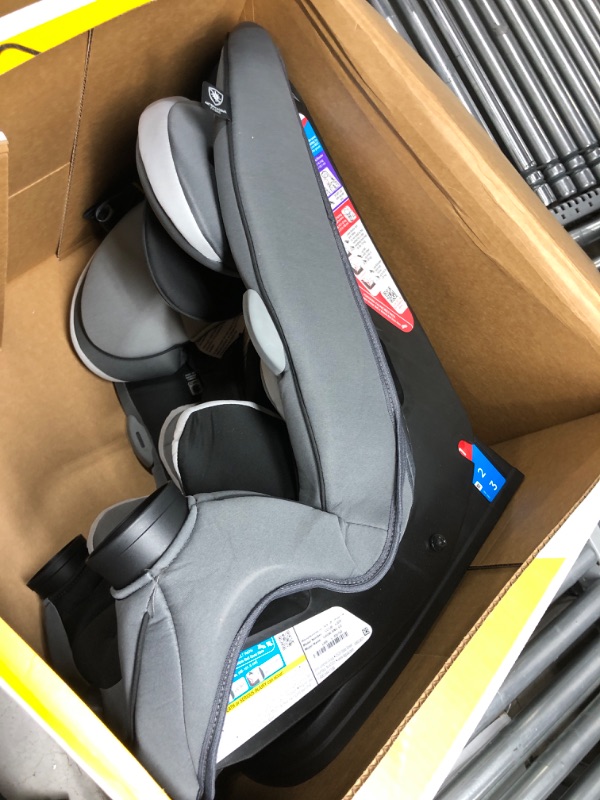 Photo 1 of Safety 1st Grow and Go All-in-One Slim Convertible Car Seat, Rear Facing, 5-40 lbs, Forward Facing (30–65 lbs), High Back Booster Seat 40-100 pounds, Evening Dusk