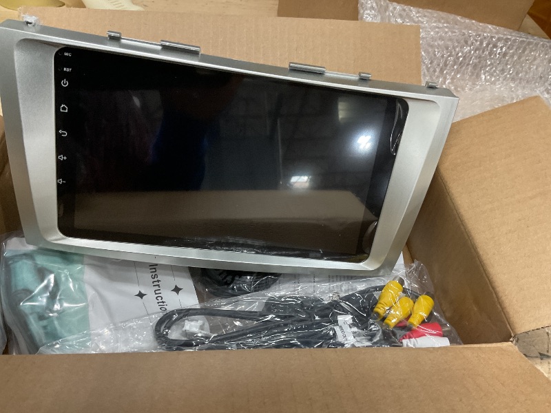 Photo 1 of 8 Core 4G+64G Android Car Stereo for Toyota Camry 2006-2011 Wireless Carplay Android Auto Car Radio, 9’’ Head Unit Touch Screen Mirror Link WiFi GPS Bluetooth FM RDS Backup Camera SWC Mic