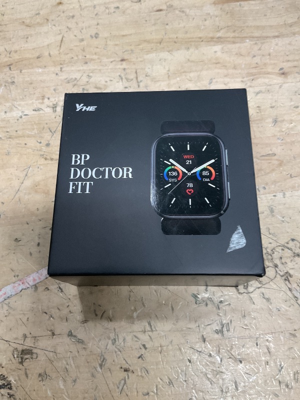 Photo 1 of Blood Pressure Smart Watches with Patented Air Pump Cuff, 1.95" Fitness Smartwatch BP Monitor with 24/7 Heart Rate Sleep Monitor, Blood Oxygen, Pedometer, Blood Pressure Watch Supports Data Sharing