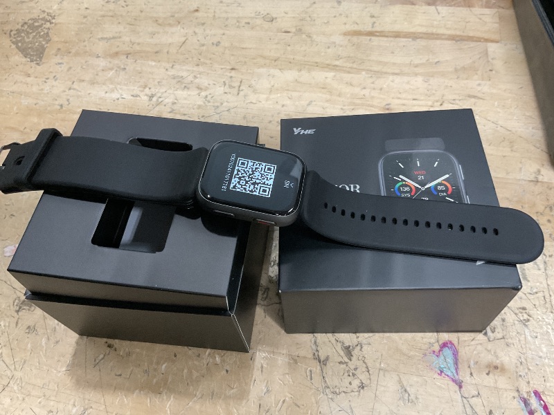 Photo 1 of Blood Pressure Smart Watches with Patented Air Pump Cuff, 1.95" Fitness Smartwatch BP Monitor with 24/7 Heart Rate Sleep Monitor, Blood Oxygen, Pedometer, Blood Pressure Watch Supports Data Sharing